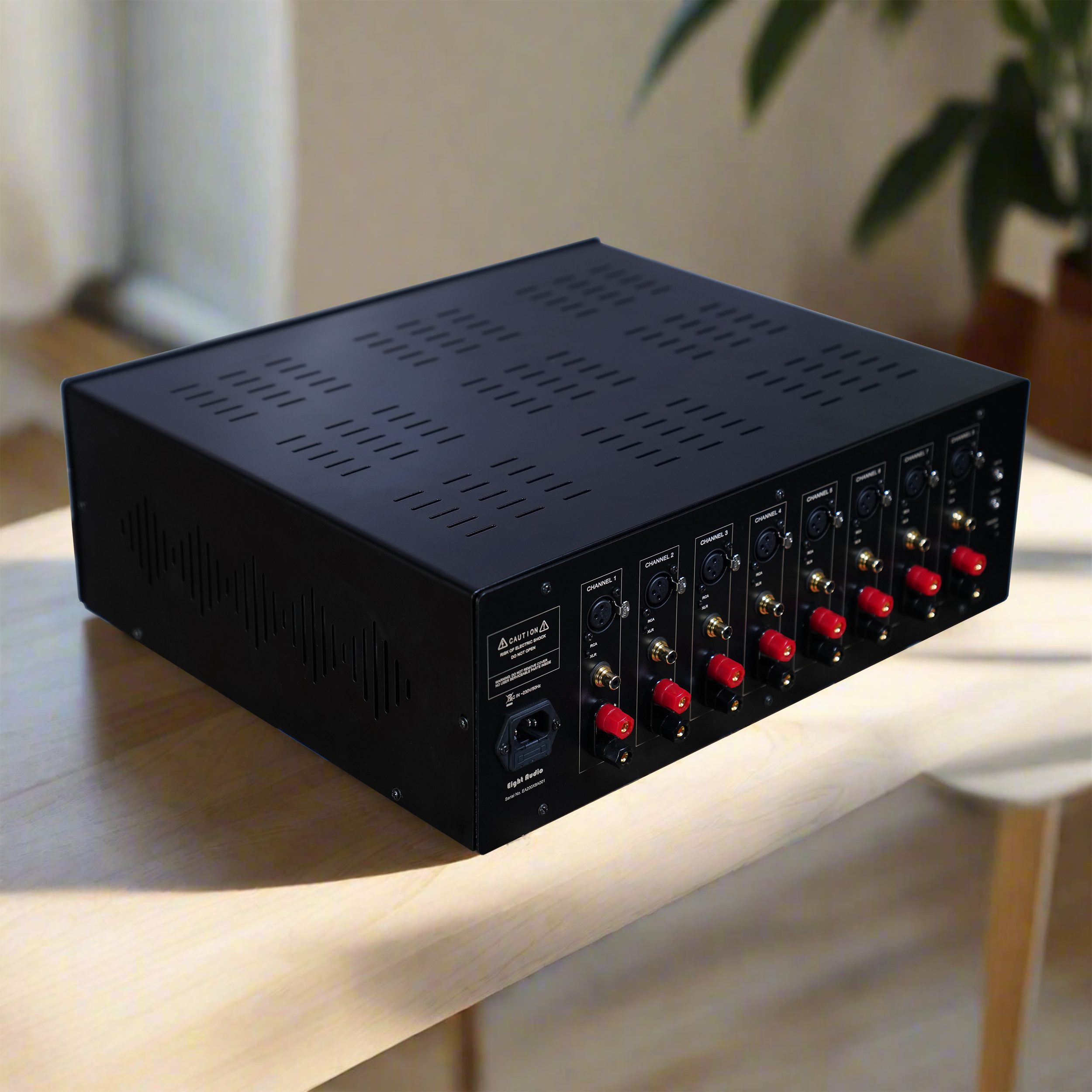PA 200X8 8 Channel Amplifier | Eight Audio Power Amplifiers